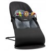 Babybjorn Lehátko Balance SOFT Black/Dark Grey cotton