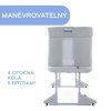 CHICCO Postieľka Next2Me Forever - Moon Grey
