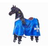 Oblečenie pre koníka Ponnie M modré (C403)