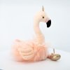 Látková BALLERINA Flamingo 25cm