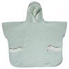 20989 detske ponco bebe jou pure cotton green