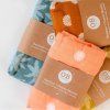 ob designs muselinova plenka 120x120 ginger shell print