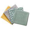 vulli set 4 barevnych plen 70x70 cm