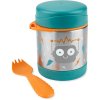 SKIP HOP Spark Style Termoska na jedlo s lyžičkou/vidličkou Robot 325 ml, 3r+