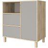 21960 komoda do detskej izby wing grey oak grey