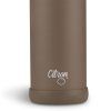citron nerezova lahev na vodu 500 ml brown
