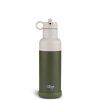 citron nerezova lahev na vodu 500 ml green