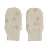 Lodger rukavičky proti poškriabaniu pre bábätká Mittens Print Rib farba:Silt green