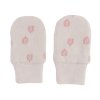 Lodger rukavičky proti poškriabaniu pre bábätká Mittens Print Rib farba:Silt green