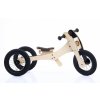 TRYBIKE odrážadlo/trojkolka WOOD 4v1 farba:ružová