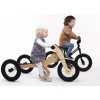 TRYBIKE odrážadlo/trojkolka WOOD 4v1 farba:ružová