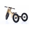 TRYBIKE odrážadlo/trojkolka WOOD 4v1 farba:ružová