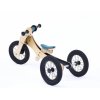 TRYBIKE odrážadlo/trojkolka WOOD 4v1 farba:ružová