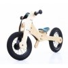 TRYBIKE odrážadlo/trojkolka WOOD 4v1 farba:ružová