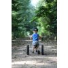 TRYBIKE odrážadlo/trojkolka WOOD 4v1 farba:červená