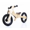 TRYBIKE odrážadlo/trojkolka WOOD 4v1 farba:červená
