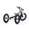 TRYBIKE odrážadlo/trojkolka WOOD 4v1 farba:červená