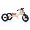 TRYBIKE odrážadlo/trojkolka WOOD 4v1 farba:červená