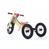 TRYBIKE odrážadlo/trojkolka WOOD 4v1 farba:červená