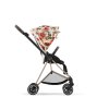Cybex MIOS športový kočík Spring Blossom light farba rámu:chrome/brown