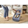 Baby Bjorn lehátko BLISS farba:midnight blue, varianta:cotton