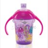 Munchkin - Click Lock nepretekavý obrázkovy hrnček s úškami 237ml  012090 farba:zelená