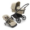 Bugaboo Fox Cub Complete farba:black/desert beige–desert beige