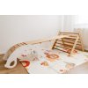 Levin Felin Zvýhodnený Montessori set Farba trianglu climbme:Prírodná/Dúha, Farba dosky slideme:Biela, Farba hojdačky swingme:Prírodná
