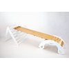 Levin Felin Zvýhodnený Montessori set Farba trianglu climbme:Prírodná/Dúha, Farba dosky slideme:Prírodná, Farba hojdačky swingme:Prírodná