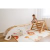 Levin Felin Zvýhodnený Montessori set Farba trianglu climbme:Prírodná/Dúha, Farba dosky slideme:Prírodná, Farba hojdačky swingme:Prírodná/Dúha