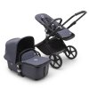 Bugaboo Fox Cub Complete Travel Bundle farba:black/stormy blue–stormy blue