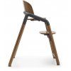 Bugaboo jedálenská stolička Giraffe Base farba:wood/grey - 1