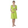 Tehotenská nočná košeľa na dojčenie Rialto Gloyl tmavozelená 0199 Dámská veľkosť: 42