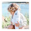 ob designs plysovy narval 52 cm soft blue