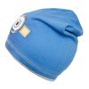 Jesenná detská čiapočka New Baby mimoň bledo modrá, 110 (4-5r) - 26876