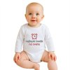 Body s potlačou New Baby najlepší budík na svete, 86 (12-18m) - 27076