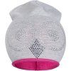 Jarná čiapočka New Baby sova sivo-ružová, 86/92 - 30532