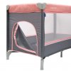 Detská cestovná postieľka so závesným lôžkom Baby Mix Slony modrá - 36407