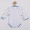 Dojčenské celorozopínacie body New Baby Bears modré, 50 - 36887