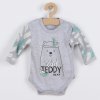 Dojčenské body s bočným zapínaním New Baby Wild Teddy, 50 - 38153