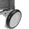 Cestovná postieľka CARETERO Basic Plus 2020 graphite - 38246