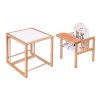 Vložka do drevených jedálenských stoličiek typu New Baby Victory biela hviezdy viacfarebné - 40511