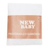 Jersey prestieradlo do postieľky New Baby 120x60 biele - 43224