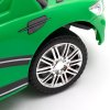 Detské odrážadlo so zvukom a vodiacou tyčou Baby Mix RACER zelené - 45829