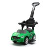 Detské odrážadlo so zvukom a vodiacou tyčou Baby Mix RACER zelené - 45829