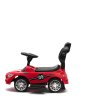 Detské odrážadlo so zvukom a vodiacou tyčou Baby Mix RACER červené - 45830