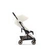 Cybex COYA s rose gold podvozkom, off white
