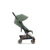 Cybex COYA s rose gold podvozkom, leaf green