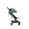 Cybex COYA s rose gold podvozkom, leaf green