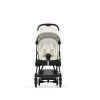 Cybex COYA s matt black podvozkom, off white
